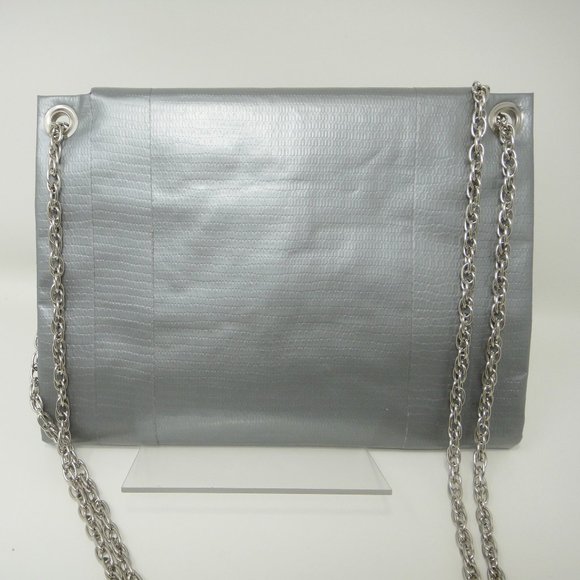 Ducti Duct Tape Purse Crossbody Shoulder Bag Clutch Adjustable Metal Chain Strap - Picture 5 of 11